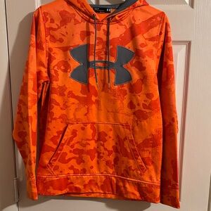 Under Armour Vibrant Orange Camo Hoodie
